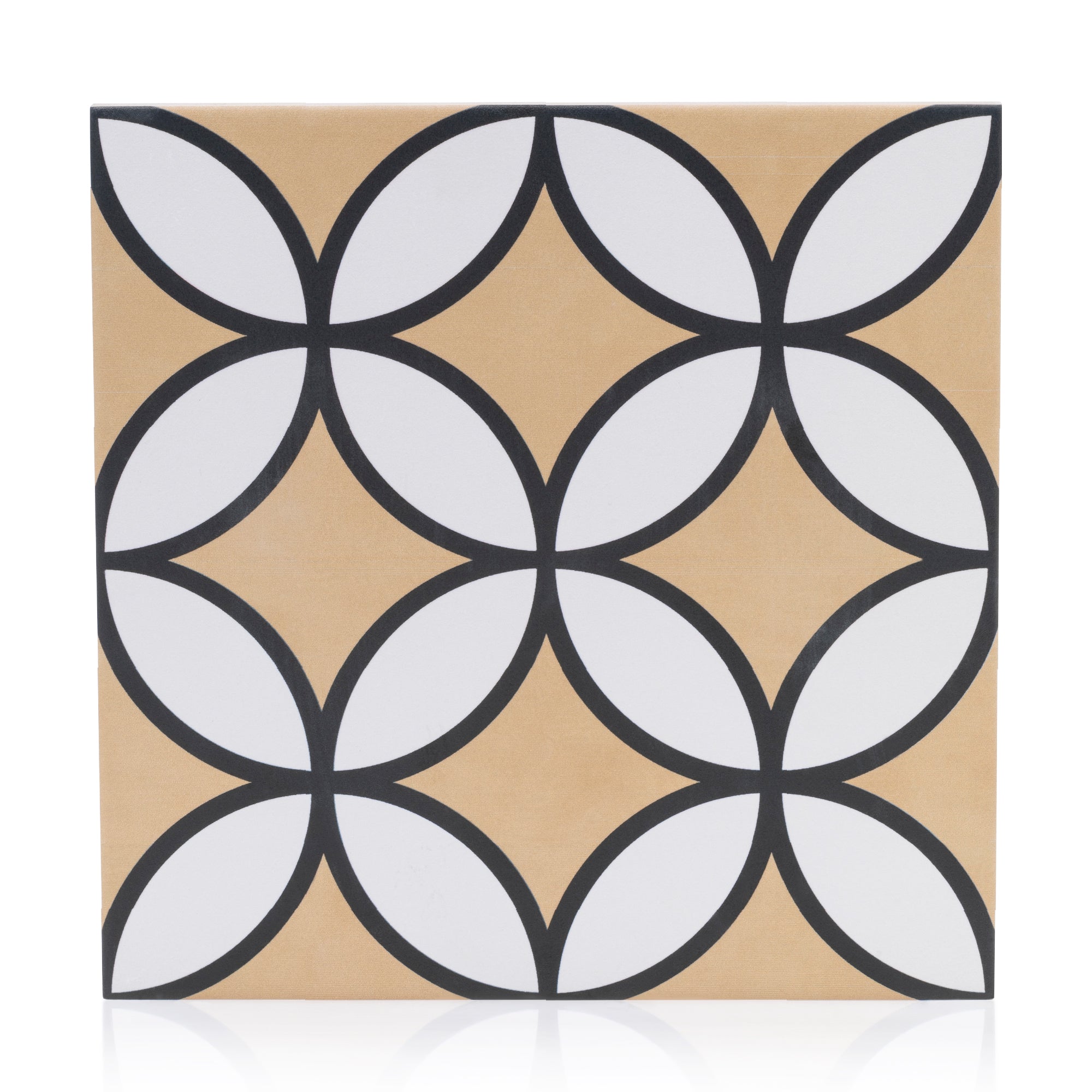 8x8 Bold Mustard porcelain tile - Industry Tile